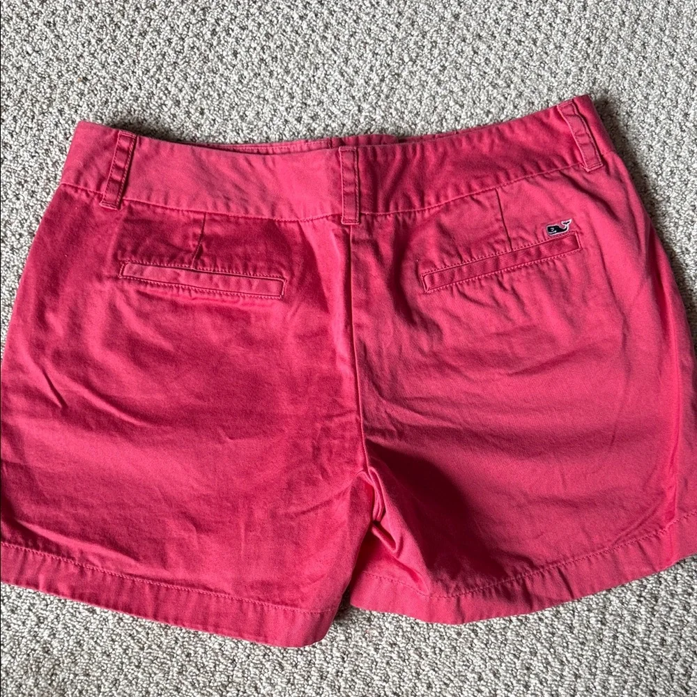 Vineyard Vines Vibrant Pink Women's Shorts - Picture 4 of 8